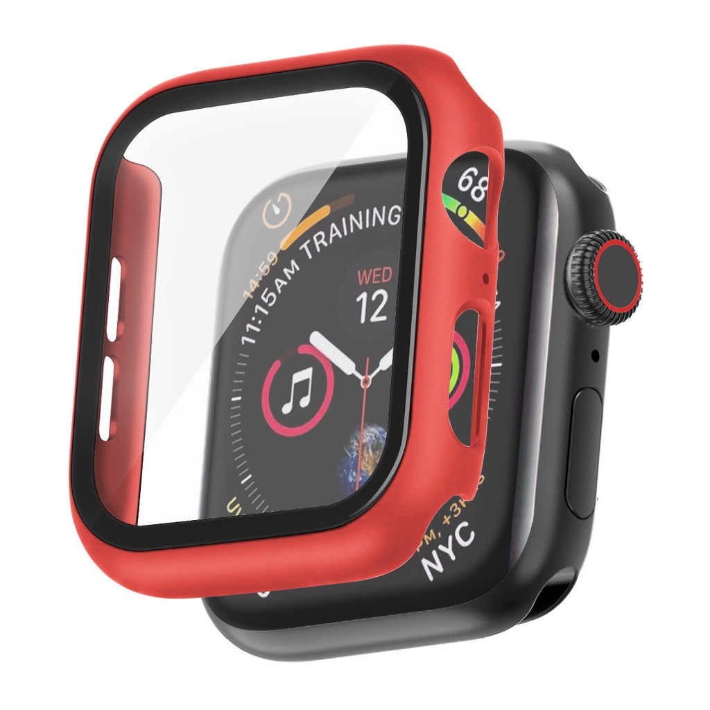 Khung Silicone Bảo Vệ Màn Hình Đồng Hồ Apple Watch 38mm 40mm 42mm 44mm Se 2 / 3 / 4 / 5 / 6