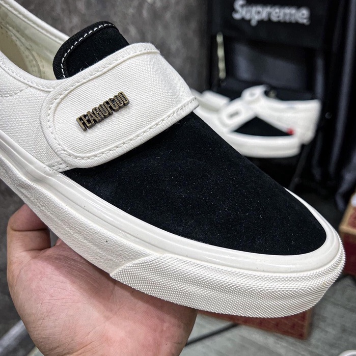 GIÀY VAN.S FEAR OF GOF FOG SLIPON LÓT DA