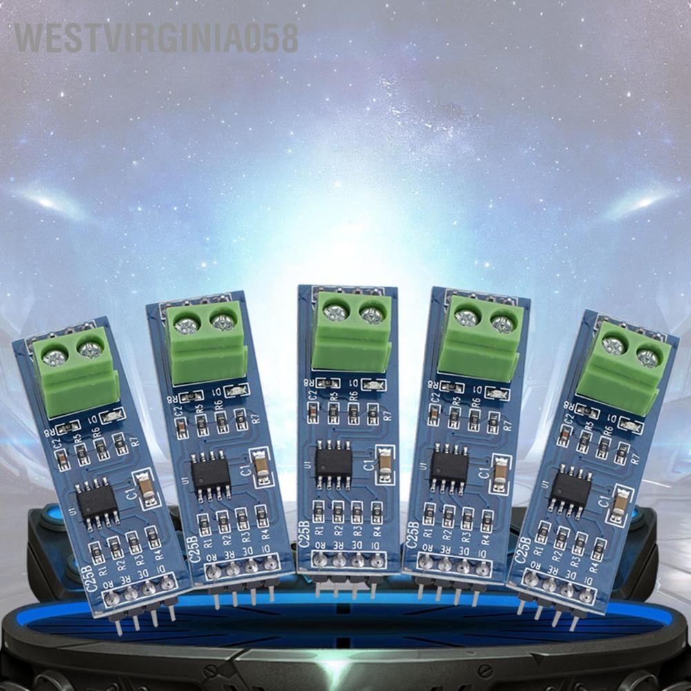 Westvirginia058 5pcs RS-485 Converter Module TTL to Adapter for Raspberry pi