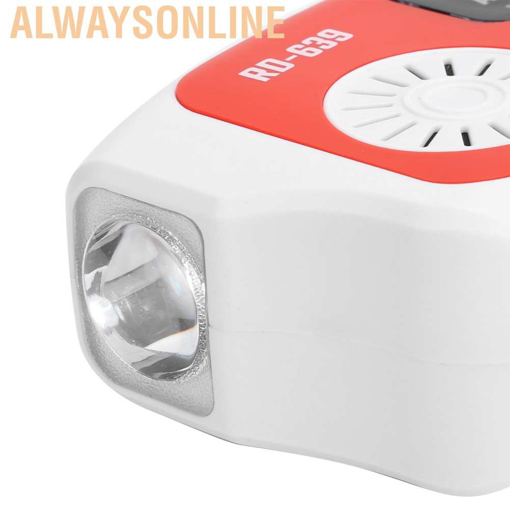 Bộ Sạc Điện Thoại Bằng Năng Lượng Mặt Trời Có Đèn Led Hiệu Alwaysonline Rd639