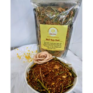 MUỐI THẢO DƯỢC SAU SINH KÈM TÚI ĐỰNG MUỐI .