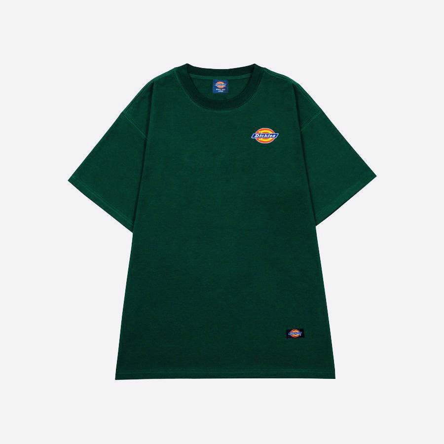 Áo thun Dickies xanh rêu - Teeshirt Dickies Original - Unisex nam nữ - Cam kết chính hãng.