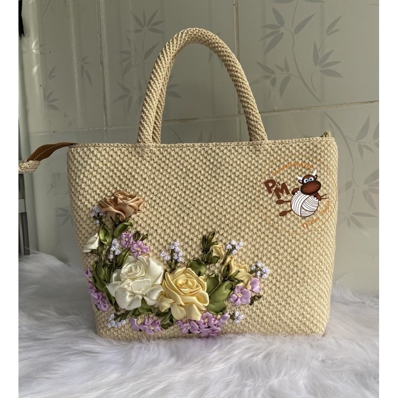 Túi xách handmade móc tay