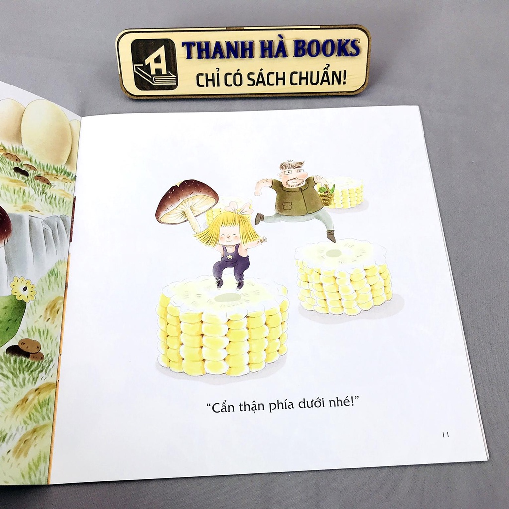Sách - Bạn Thân Của Tớ Là … Bố - Chỉ Là Rau Thôi, Nhưng Cũng Là Thế Giới Bố Cùng Con Khám Phá (2-8 tuổi)