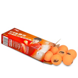 Quả bóng bàn thi đấu dhs 3 sao d40+ màu vàng