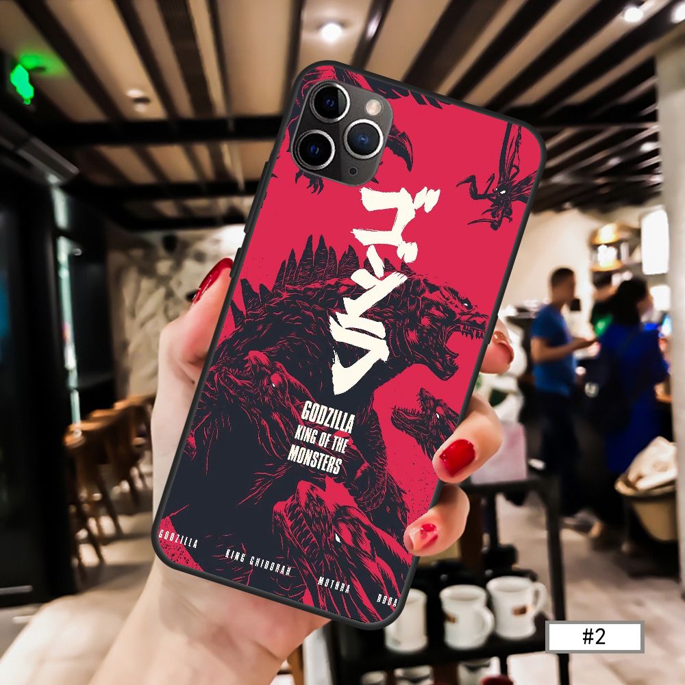 Ốp Lưng Mềm In Hình Godzilla Cho Iphonex Xsamx Iphone11 Pro Max Xr Iphone8 / 7plus 7 / 6 / 6splus