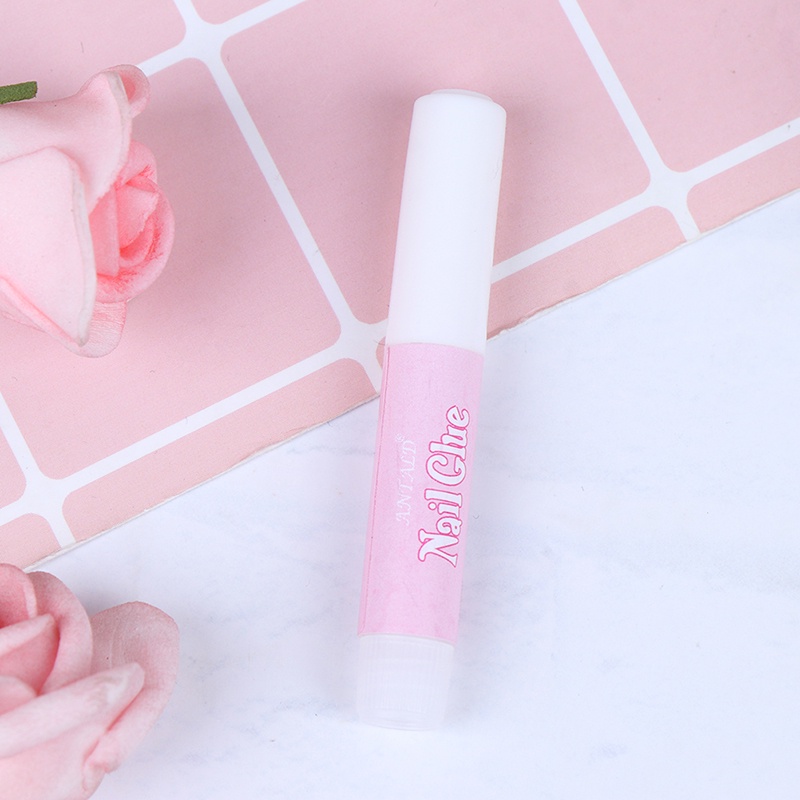 (Hàng Mới Về) Bộ 24 Móng Tay Giả Hình Bông Hoa Trang Trí