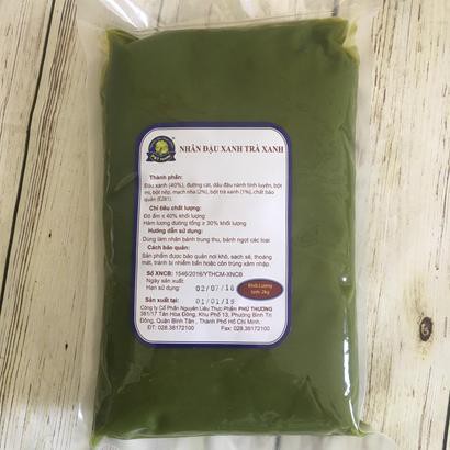 Nhân đậu xanh trà xanh Phú Thương 1kg