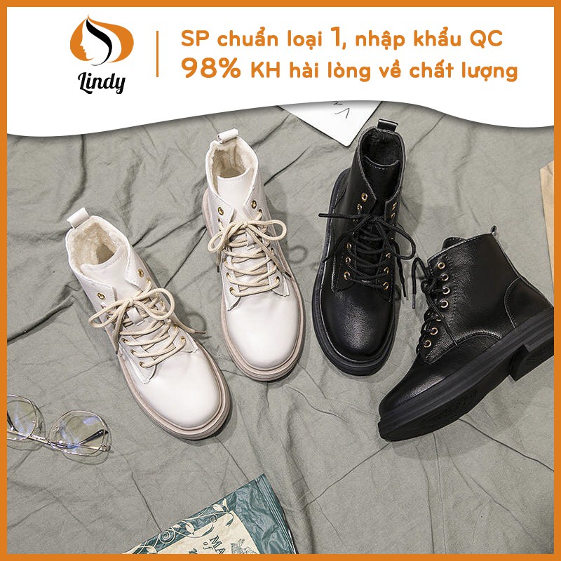 Giày boots ulzzang cao cổ nữ mã 01 siêu đẹp (bản chuẩn QC)
