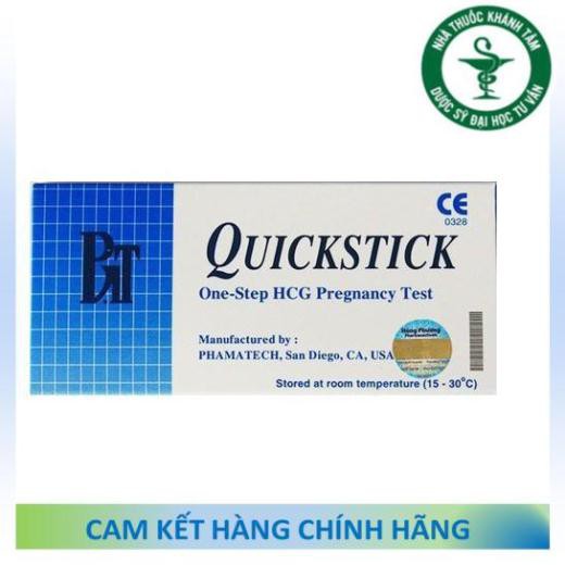 ! ! Que thử thai Quickstick - Pregnancy test - HCG