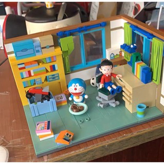 Mô Hình Trang Trí Hình Doraemon Lắp Ráp Dễ Thương
