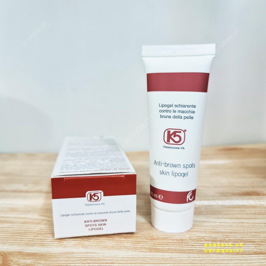 KEM K5 LIPOGEL 40ML HỖ TRỢ LÀM SÁNG DA MỜ NÁM