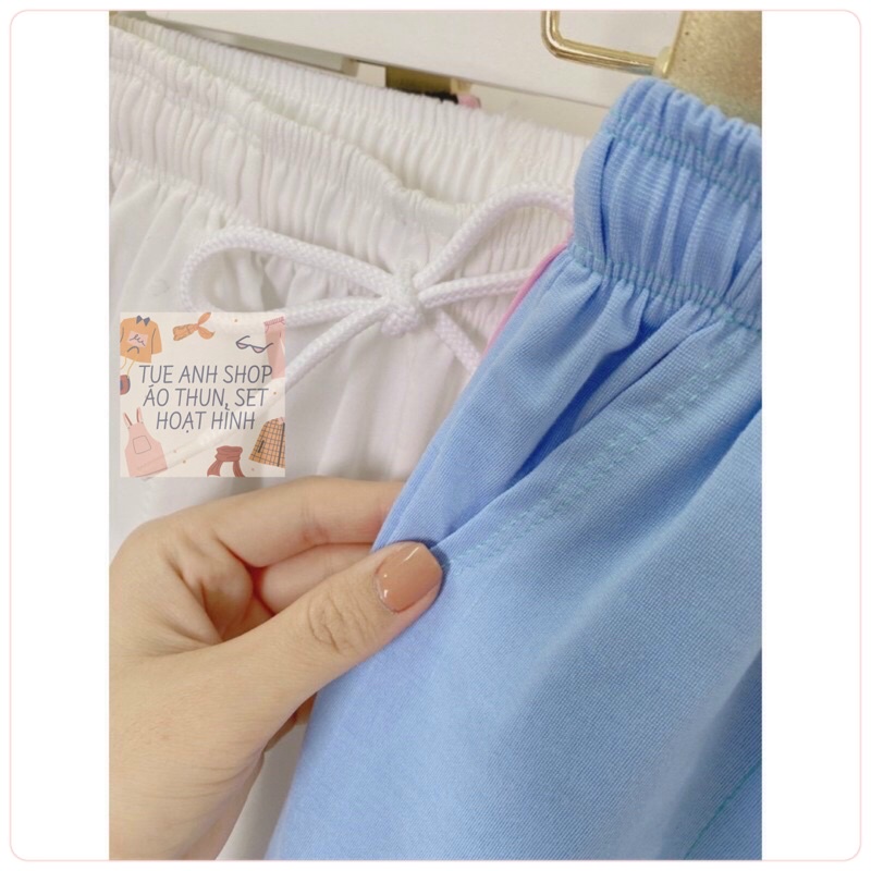 🔥Quần Short 3 Line 3 Màu Unisex Nam Nữ - Quần Đùi Thể Thao Ống Rộng Phom Rộng Freesize 38-70kg Quần Sooc Thun TUEANHSHOP | BigBuy360 - bigbuy360.vn