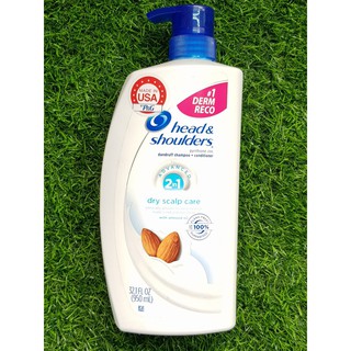Dầu gội 2 in 1 Head & shoulder Mỹ chai 825ml