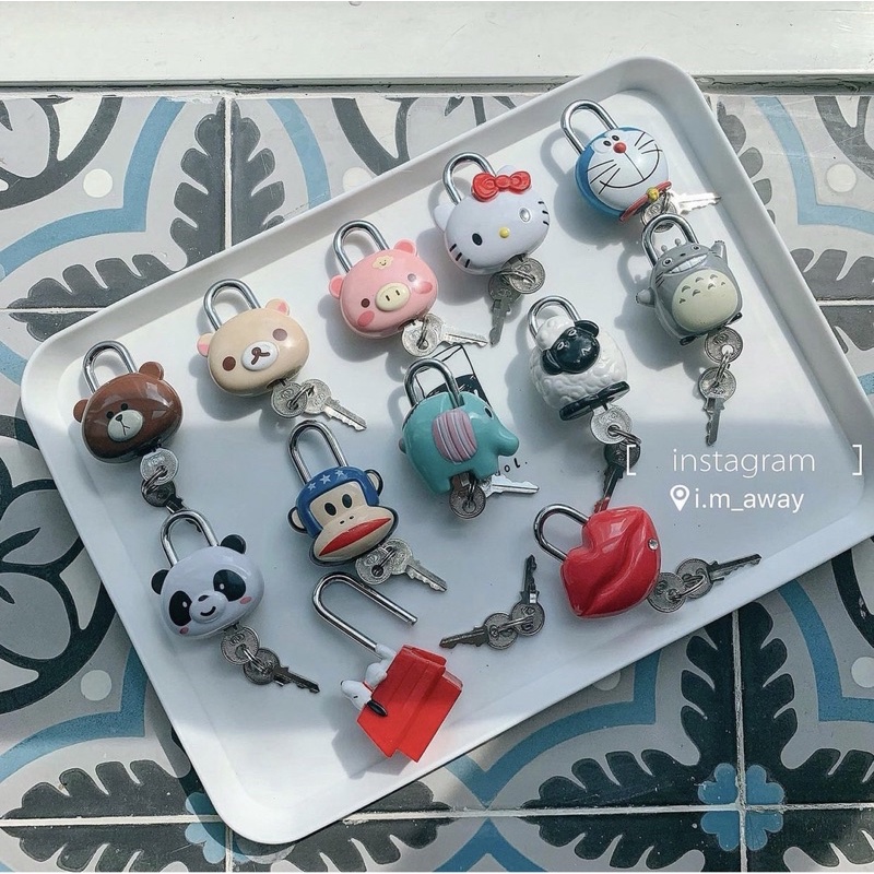 Ổ Khoá Mini - ổ khoá balo , vali du lịch