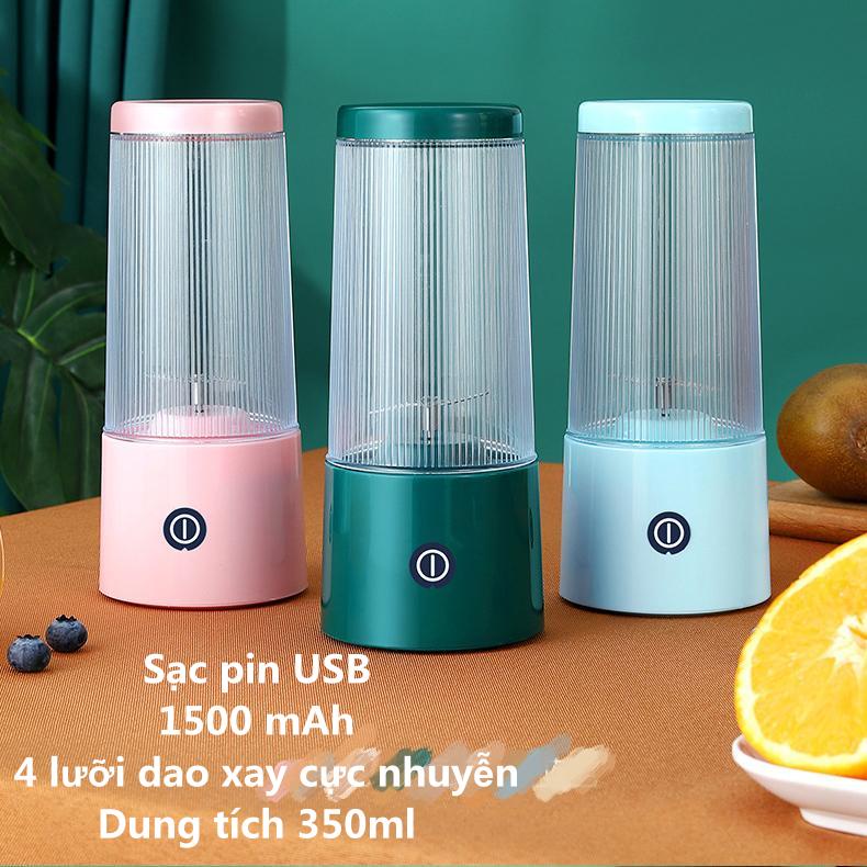 Danh sách sản phẩm mới .Máy xay sinh tố cầm tay mini đa năng dao 4 lưỡi