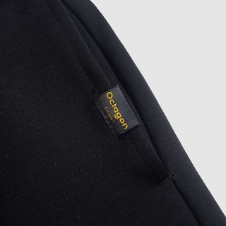 Quần Short Đùi Basic Octagon Logo - Hàng Chất Lượng Màu Đen Form Unisex