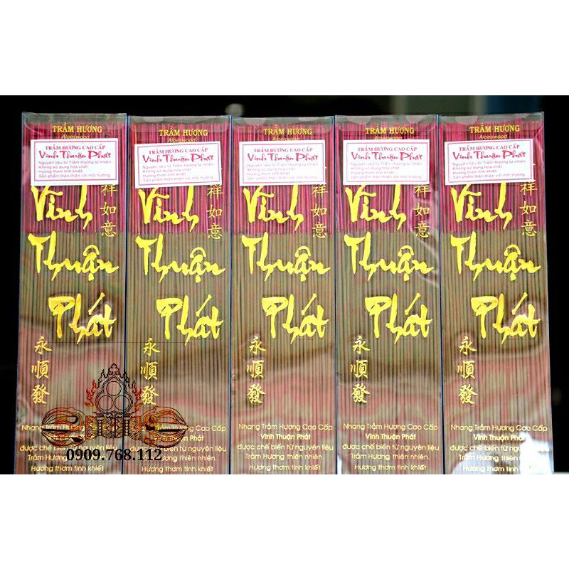 Nhang Cây Trầm Hương Vĩnh Thuận Phát 30cm Nhang Sạch Không Hóa Chất