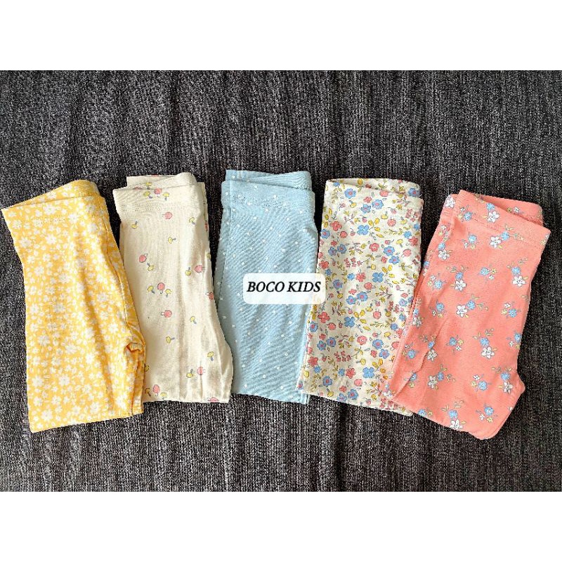 Set 5 quần legging George UK cho bé gái