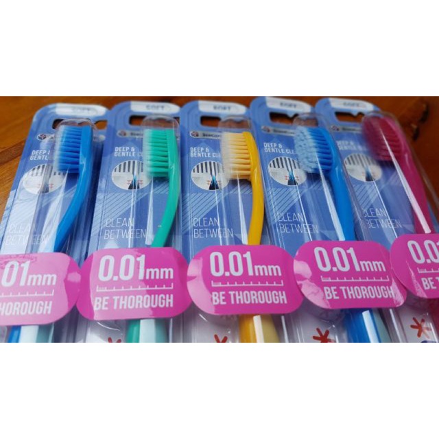 Combo 6 bàn chải Jordan không gây đau nướu răng