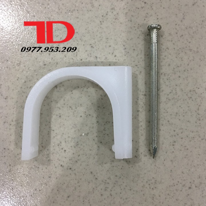 Đinh móc ống nước, ống đồng, dây điện phi 42 Điện Lạnh Thuận Dung