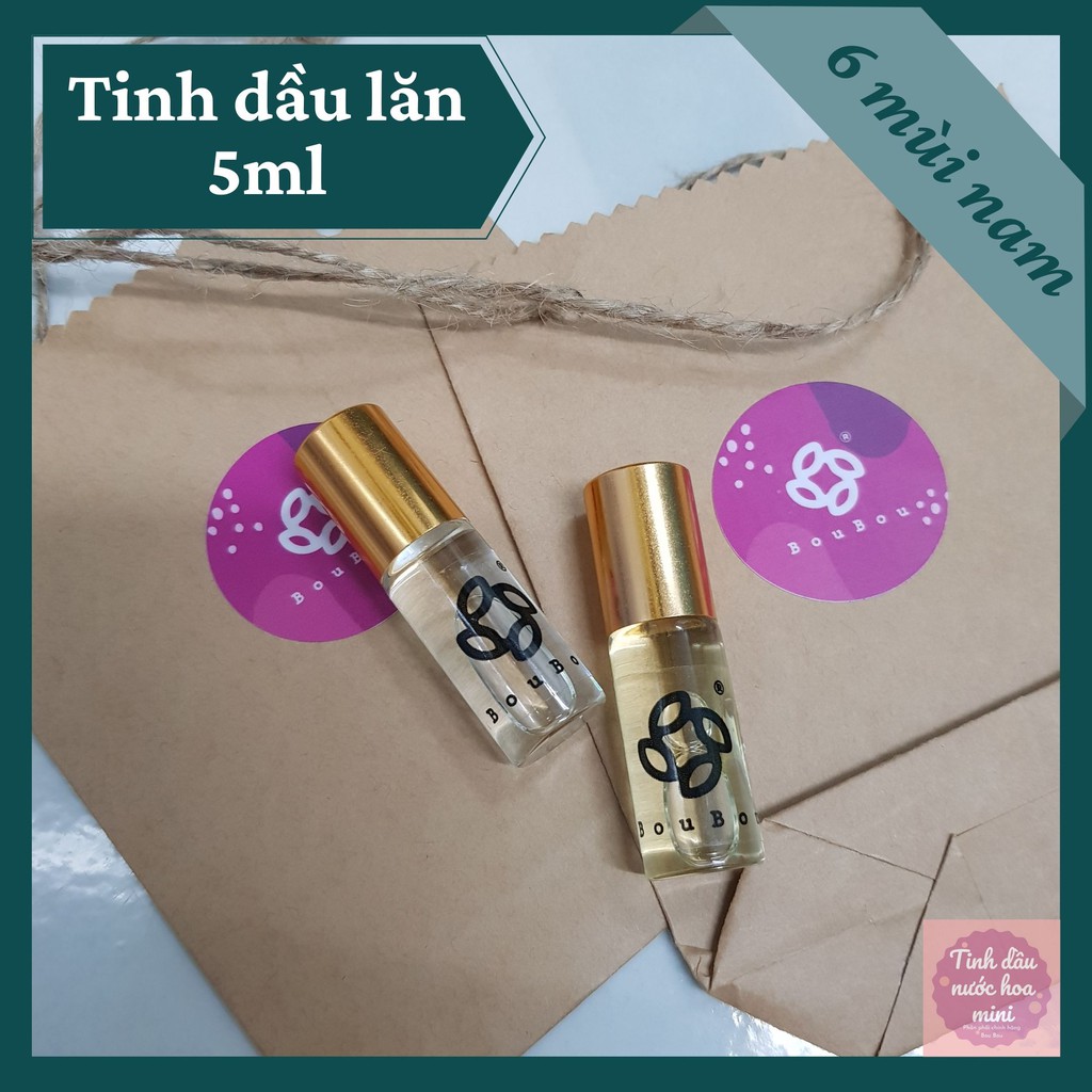 Tinh dầu nước hoa nam dạng lăn nam tính, men, cá tính, lịch lãm, cool ngầu, anh trai mưa 5ml | Nước hoa for men