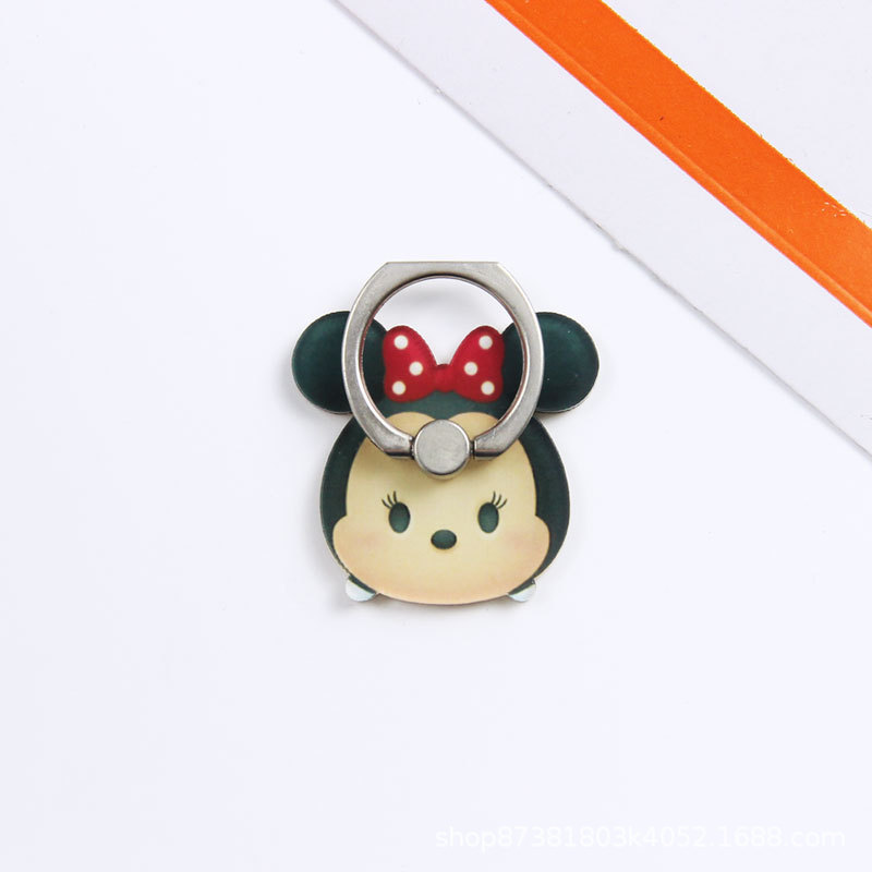 New Cartoon Disney Mickey Sesame Street Cute Animals Phone Ring Holder Desktop Phone Bracket Dây điện thoại di động | BigBuy360 - bigbuy360.vn
