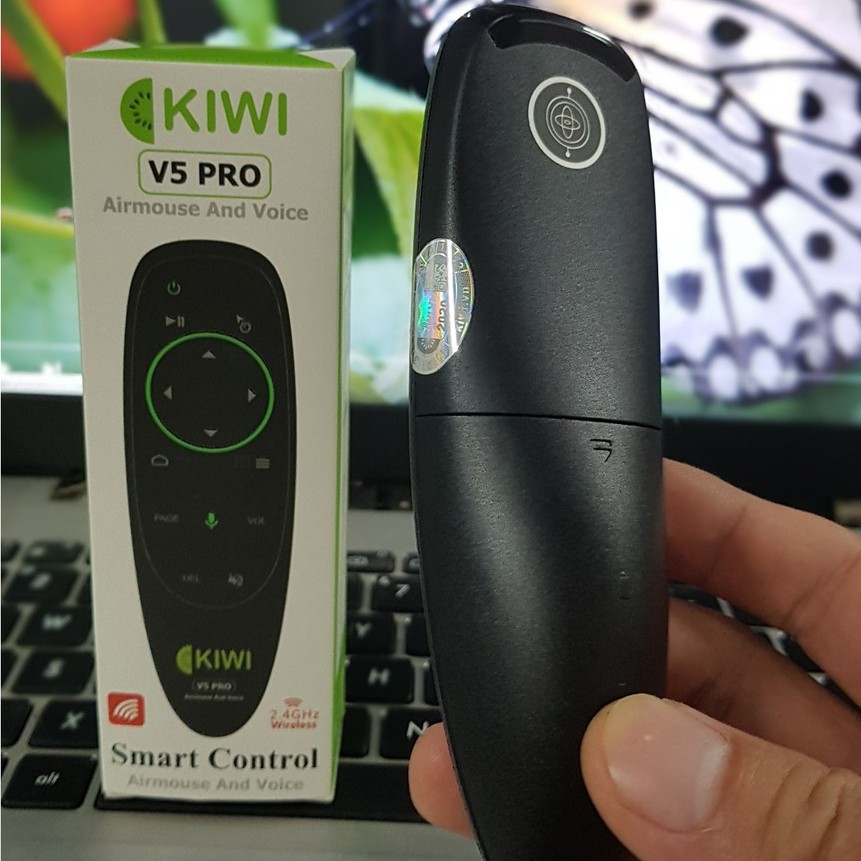 Chuột bay kèm điều khiển giọng nói Kiwi V5 Pro, hàng chính hãng Kiwi, bảo hành 6 tháng