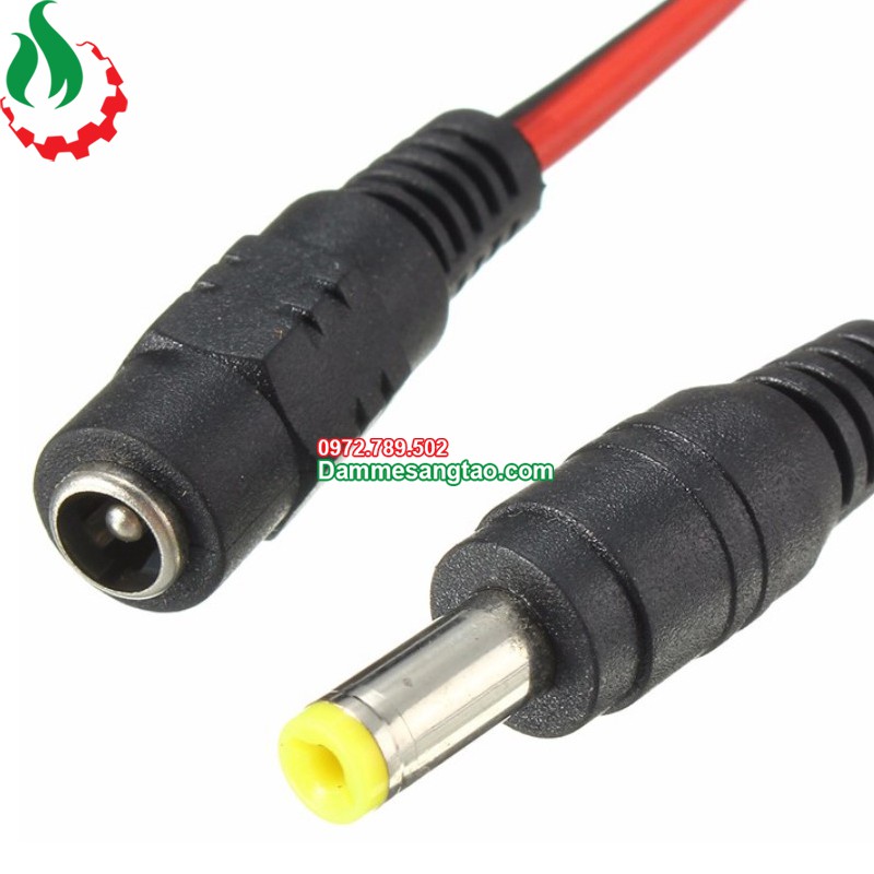 DMST Dây nguồn DC 5.5mm x 2.1mm dài 25cm