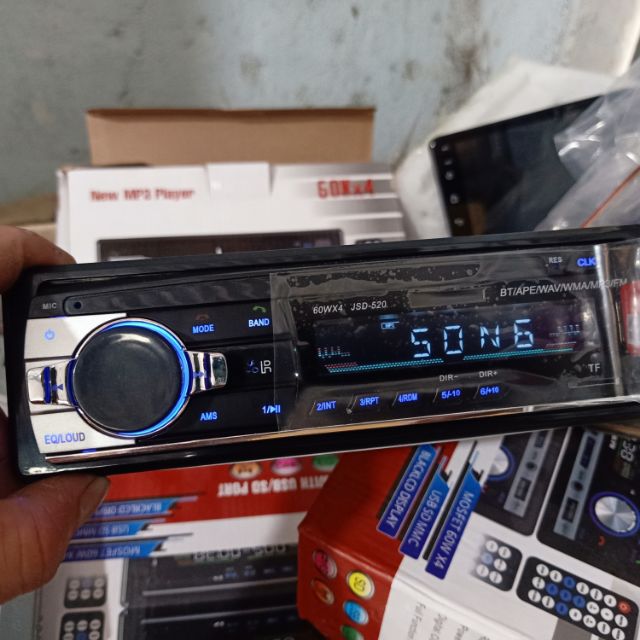 Đầu Ô Tô Mp3, USB, Bluetooth 12V-24V dùng chung