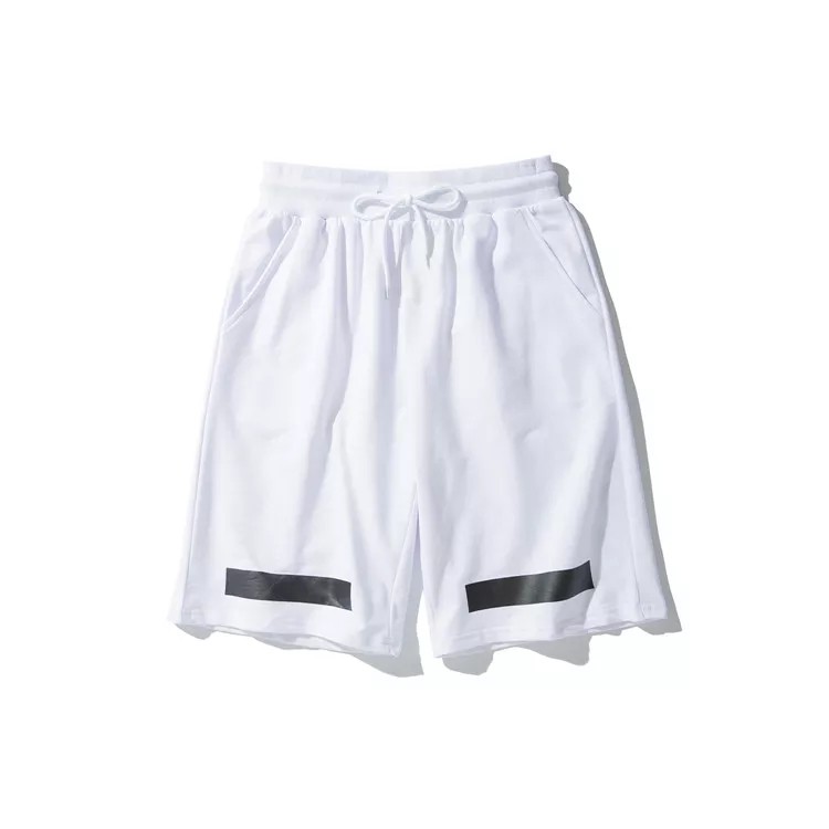 Quần Short thun OFF WHITE ORANGE Unisex