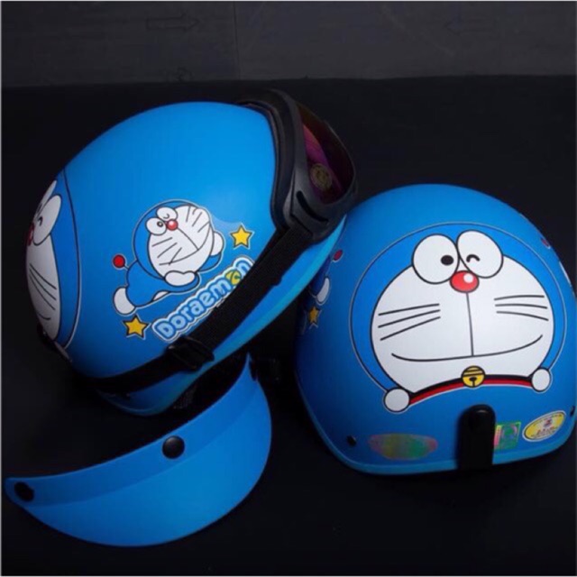 Nón bảo hiểm doreamon