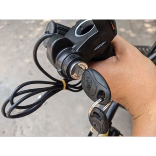 Tay ga cho xe đạp điện 24v có báo pin