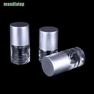 (Hàng Mới Về) 1 Lọ Rỗng Bằng Thủy Tinh Trong Suốt Có Nắp Cọ Dung Tích 5 / 8 / 10ml