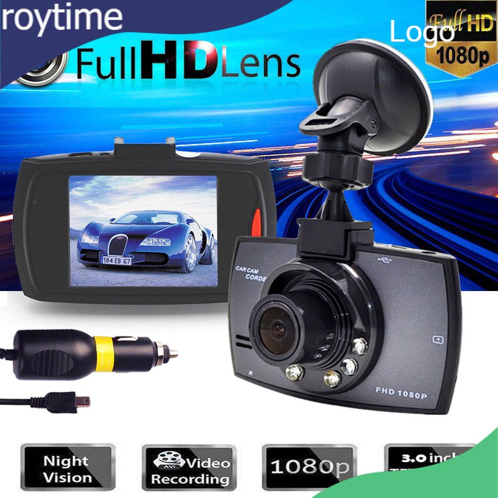 RO 1080P Xe nhìn đêm Xe ô tô DVR Bảng điều khiển Lái xe Máy ghi âm Xe Đăng ký Ô tô Máy ghi âm ô tô Full HD G30