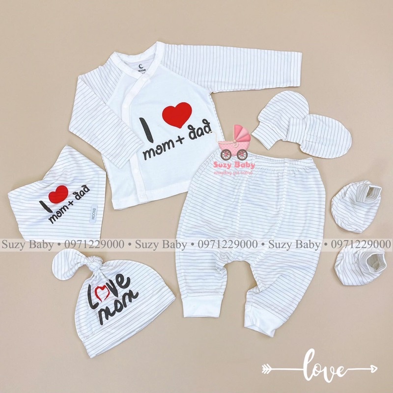 SET BỘ SƠ SINH MOON PETIT