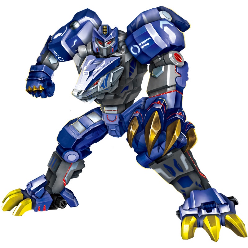 Mô hình đồ chơi robot biến hình 4 trong 1 bằng hợp kim