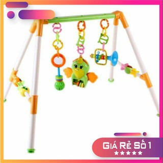 Kệ chữ A chú vẹt có nhạc cho bé.