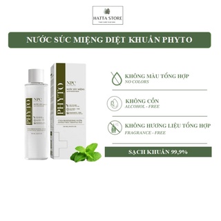 Nước súc miệng diệt khuẩn phyto thảo dược - hatta store