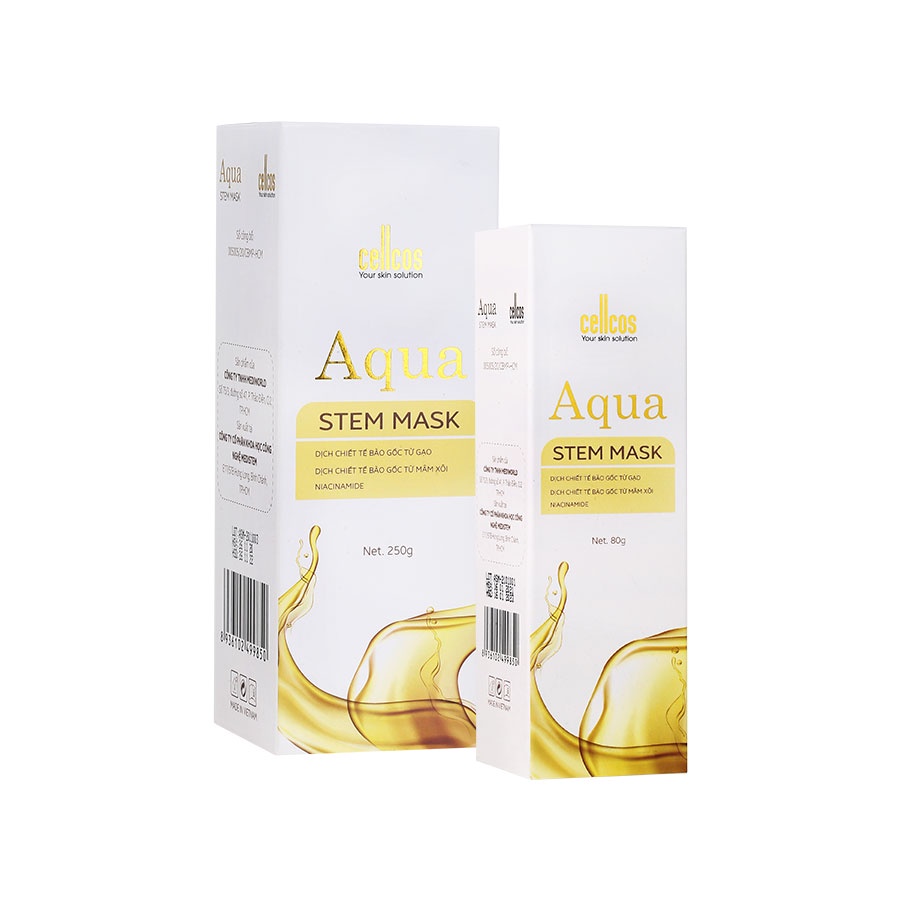 Mặt nạ Aqua Stem Mask cấp ẩm và dưỡng sáng da của Mediworld