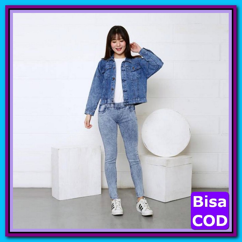 LEVIS Áo khoác Denim thời trang cá tính dành cho cặp đôi size Xxl C Y WS678 Afi - Ma - Azka Snow