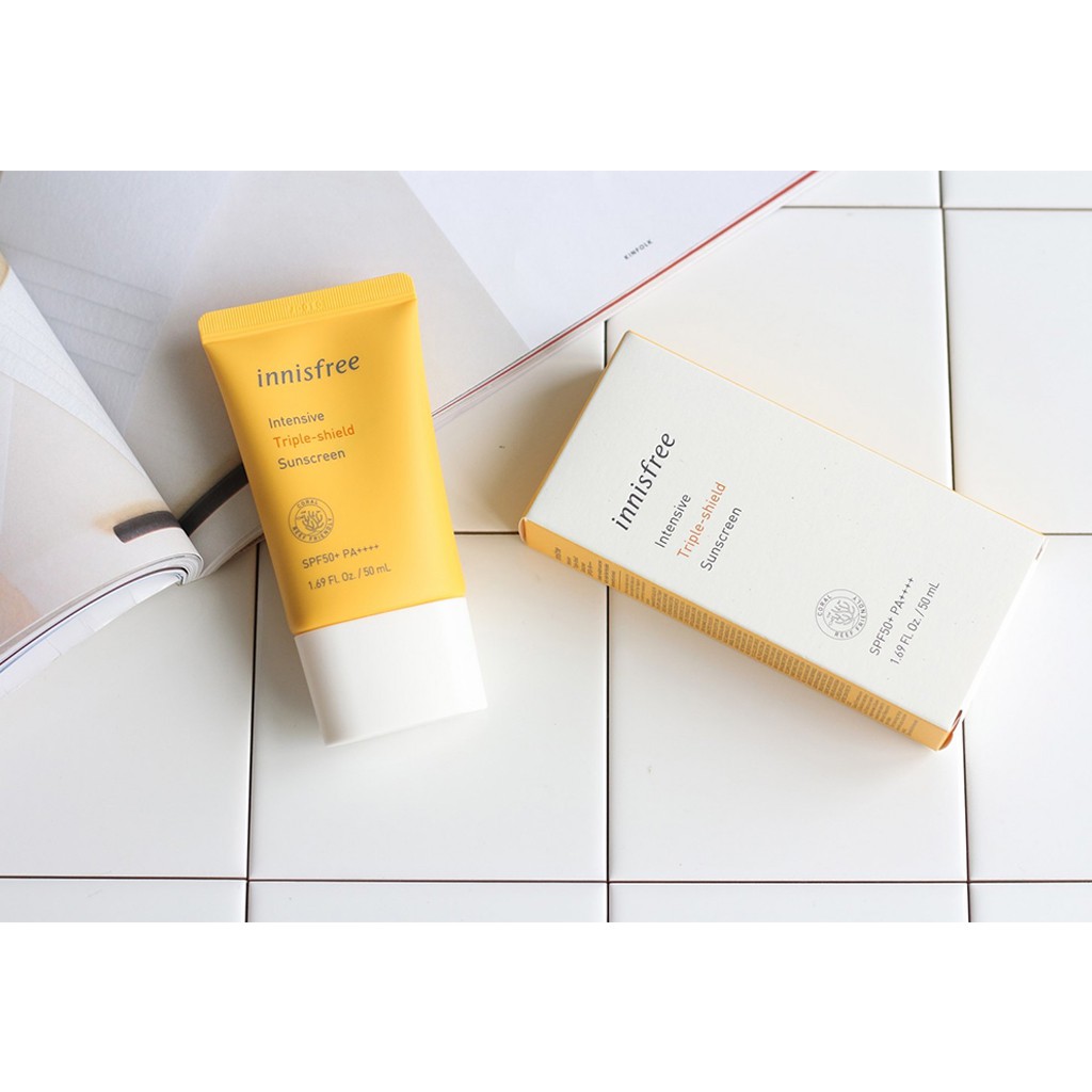 Chống Nắng Innisfree Intensive Triple Shield Sunscreen 50ml