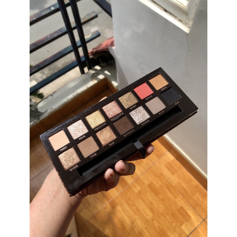 Thanh lý mới swatch fullbox bảng phấn mắt ABH Abh abh anastasia beverly hills Sultry eyeshadow palette sultry palette