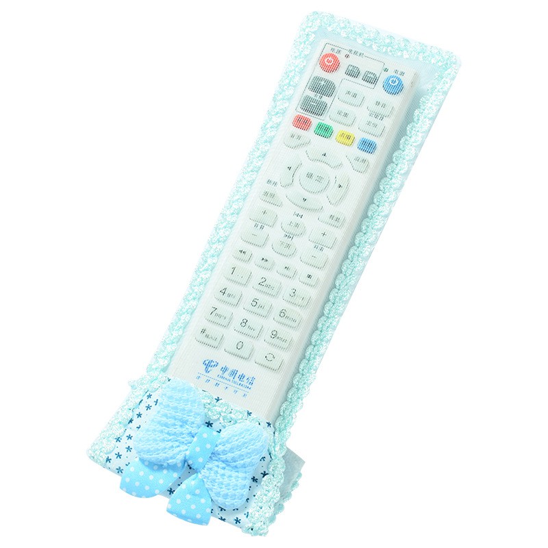 Túi Đựng Bảo Vệ Điều Khiển TV/Máy Lạnh Chống Bụi Trang Trí Nơ Thắt