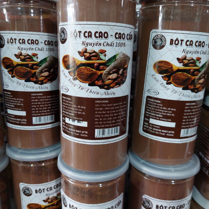 Cacao nguyên chất Đăk Lăk 500g Loại I