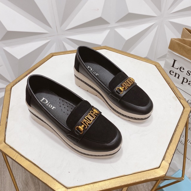 Giày slip on đế xuồng quai xích ngang spsl fullbox