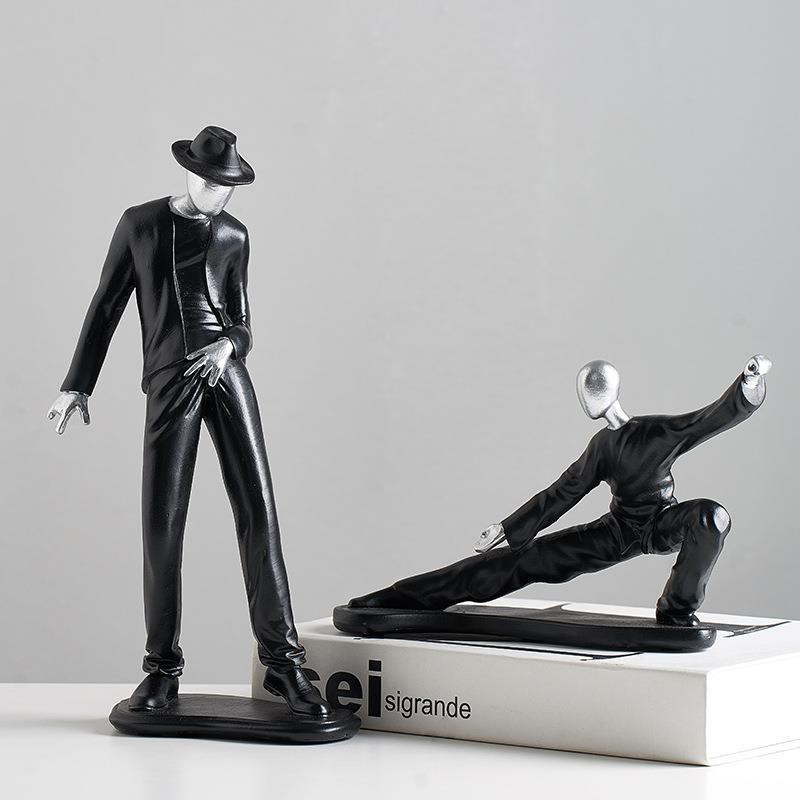 Mô Hình Michael Jackson Bằng Nhựa Resin Sáng Tạo Phong Cách Bắc Âu Trang Trí Quán Cà Phê / Cửa Hàng