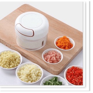 Máy xay tỏi ớt mini cầm tay , dụng cụ xay tỏi ớt đa năng