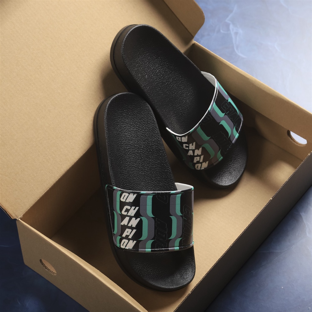 Dép Quai Ngang Unisex DETU DNT17 (Đen/Đen)