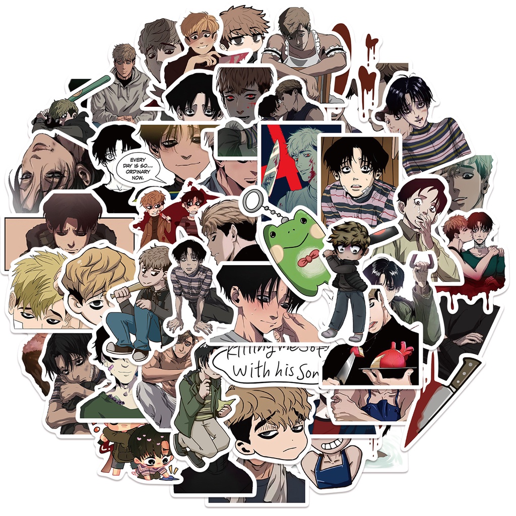 Bộ 50/25/10 Miếng Dán Họa Tiết Killingstalking